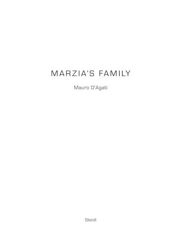 Couverture de Marzia'S Family