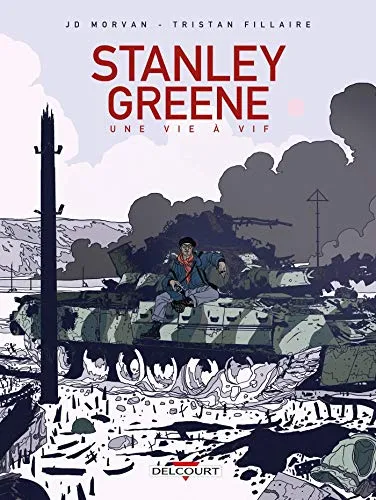 Couverture de Stanley Greene, une vie à vif