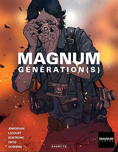 Couverture de Magnum Génération(s): L'album des 75 ans de l'agence Magnum