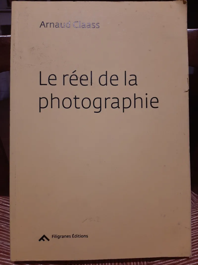 Couverture de Le réel de la photographie