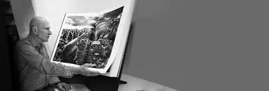 Couverture de Sebastião Salgado. GENESIS, Art Edition No. 301–400 ‘Marine Iguana, Galápagos, Ecuador’