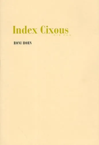 Couverture de Index Cixous, 2003-05