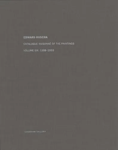 Couverture de Catalogue Raisonné Of The Paintings, Volume Six
