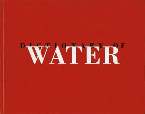 Couverture de Dictionary Of Water