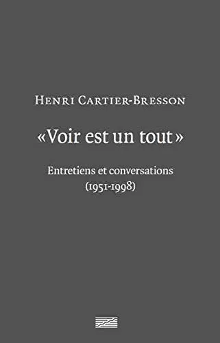 Couverture de "Voir est un tout"