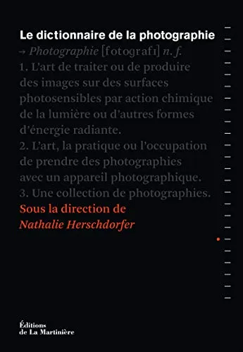 Couverture de Le Dictionnaire de la photographie