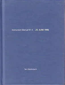 Couverture de One Picture Book #04: Instruction Manual No 3