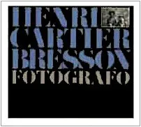Couverture de Henri Cartier-Bresson, fotografo
