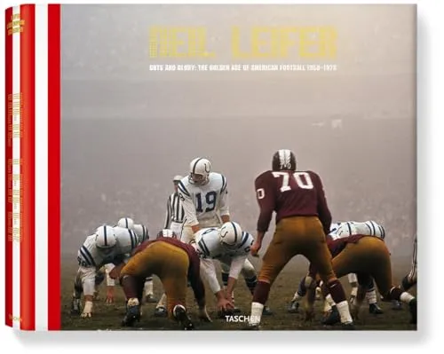 Couverture de Neil Leifer. Guts & Glory. The Golden Age of American Football 1958-1978