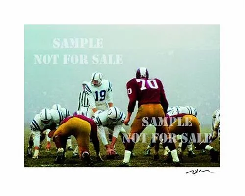 Couverture de Neil Leifer. Guts & Glory. Art Edition No. 1–100 ‘Johnny Unitas’