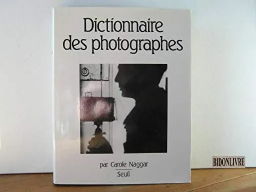 Couverture de Dictionnaire des photographes