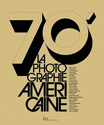 Couverture de 70'. La photographie américaine
