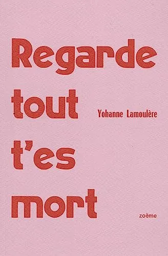 Couverture de Regarde tout t'es mort