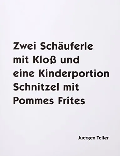 Couverture de Zwei Schäuferle Mit Kloss und Eine Kinderportion Schnitzel Mit Pommes Frites