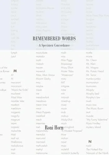 Couverture de Remembered Words, A Specimen Concordance