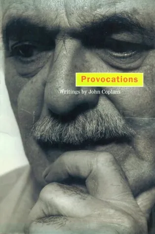 Couverture de Provocations: Writings