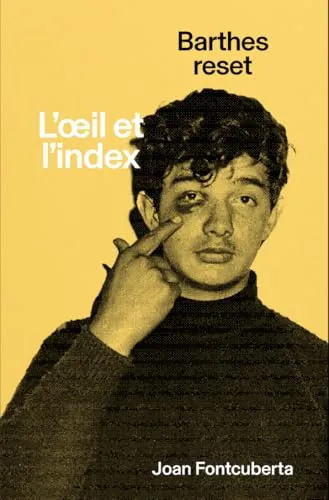 Couverture de L'Oeil et l'index. Barthes reset