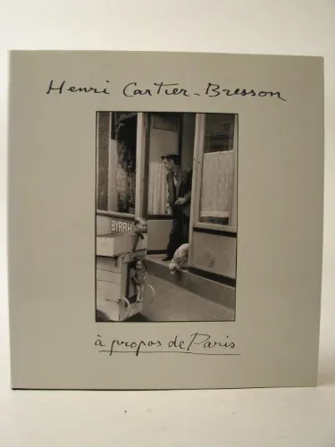 Couverture de Henri Cartier-Bresson: A Propos de Paris