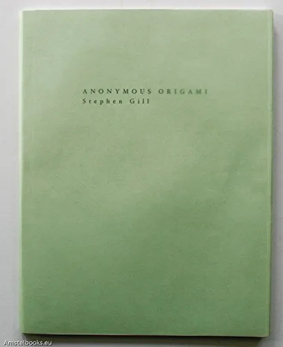 Couverture de Anonymous Origami