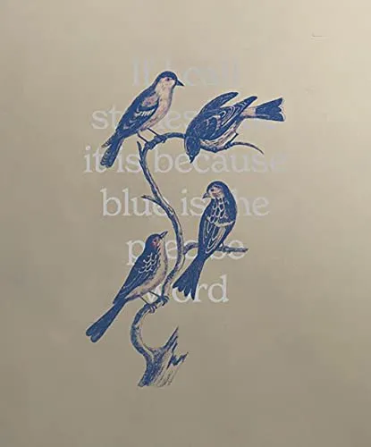 Couverture de If I call Stones Blue, It Is Because Blue Is the Precise Word