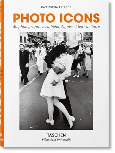 Couverture de Photo Icons. 50 photographies emblématiques et leur histoire
