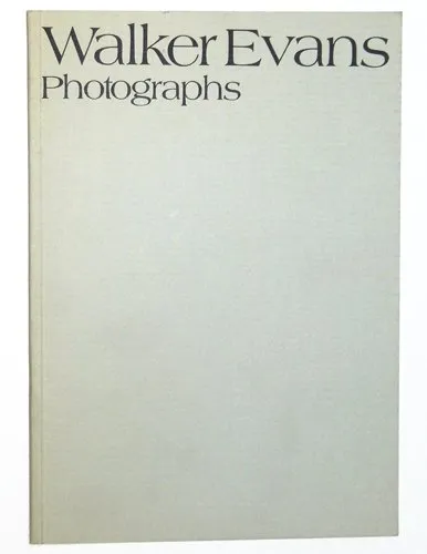 Couverture de Walker Evans: Photographs