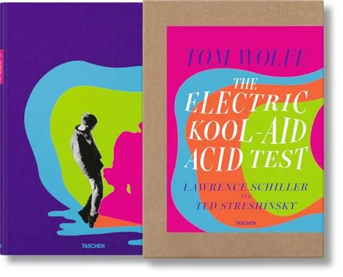 Couverture de Tom Wolfe. The Electric Kool-Aid Acid Test. Photographs by Lawrence Schiller & Ted Streshinsky