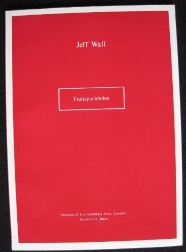 Couverture de Jeff Wall, Transparencies