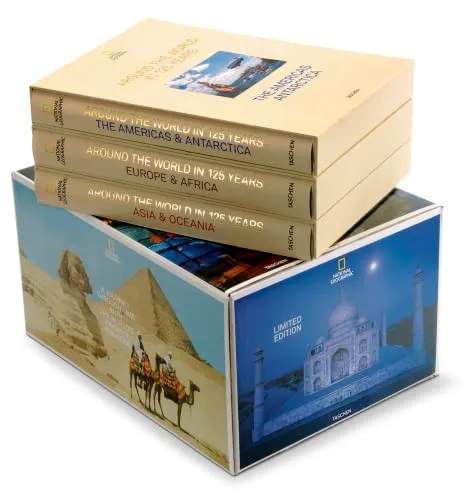 Couverture de National Geographic - Le Tour du monde en 125 ans - Édition limitée
