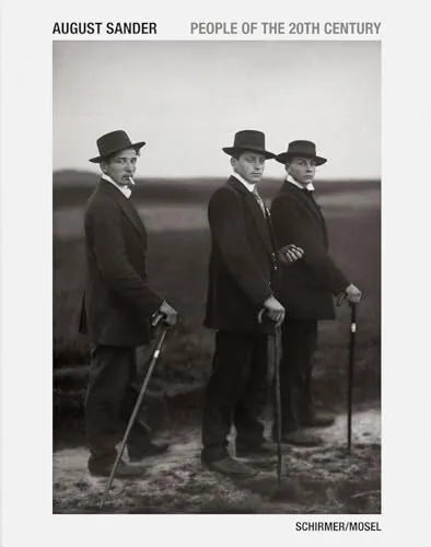 Couverture de People of the 20th century : a cultural work of photographs divided into seven groups
