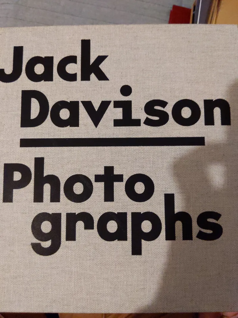 Couverture de Jack Davison Photographs