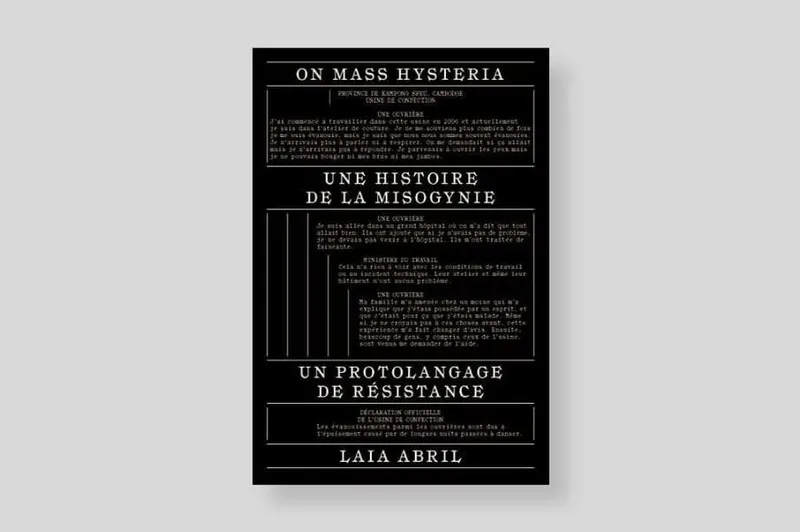 Couverture de On Mass Hysteria. Une histoire de la misogynie (la génèse), un protolangage de résistance.