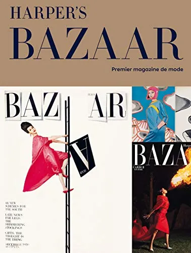 Couverture de Harper's Bazaar. Premier magazine de mode