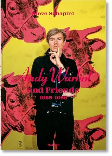 Couverture de Steve Schapiro. Andy Warhol and Friends