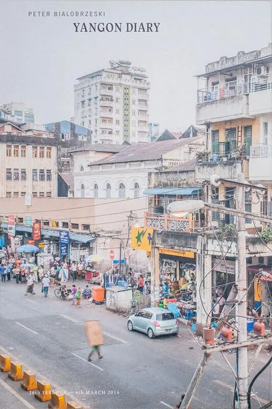 Couverture de Yangon Diary
