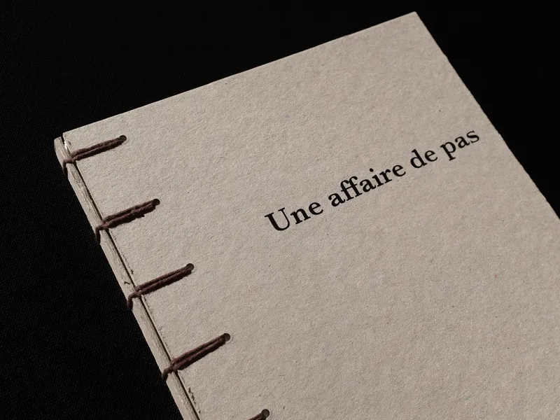Couverture de Une affaire de pas