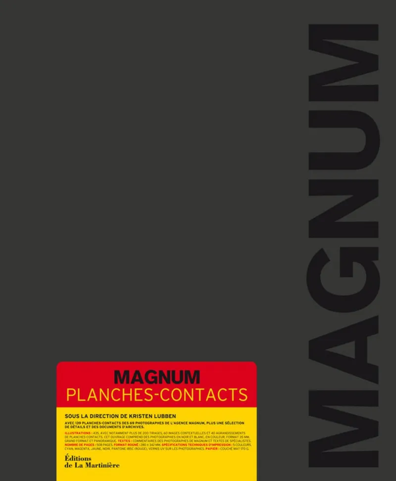 Couverture de Magnum : Planches - contacts