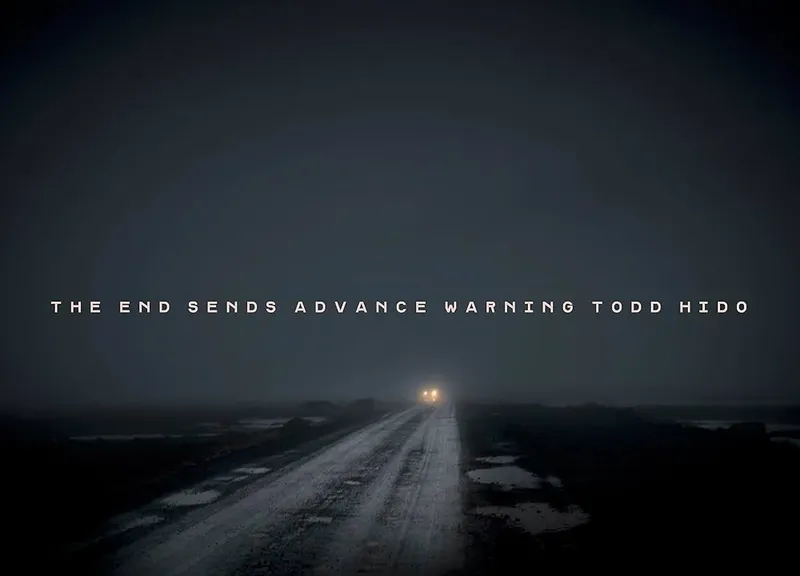 Couverture de The end sends advance warning