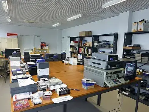Le travail aux Archives, Archives départementales de la Seine-Saint-Denis, Bobigny