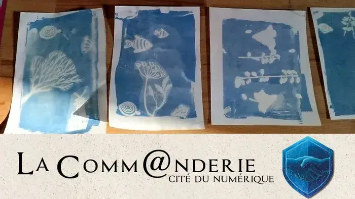 Atelier photo : cyanotype, La Commanderie - Batiment Des Gardes Pj