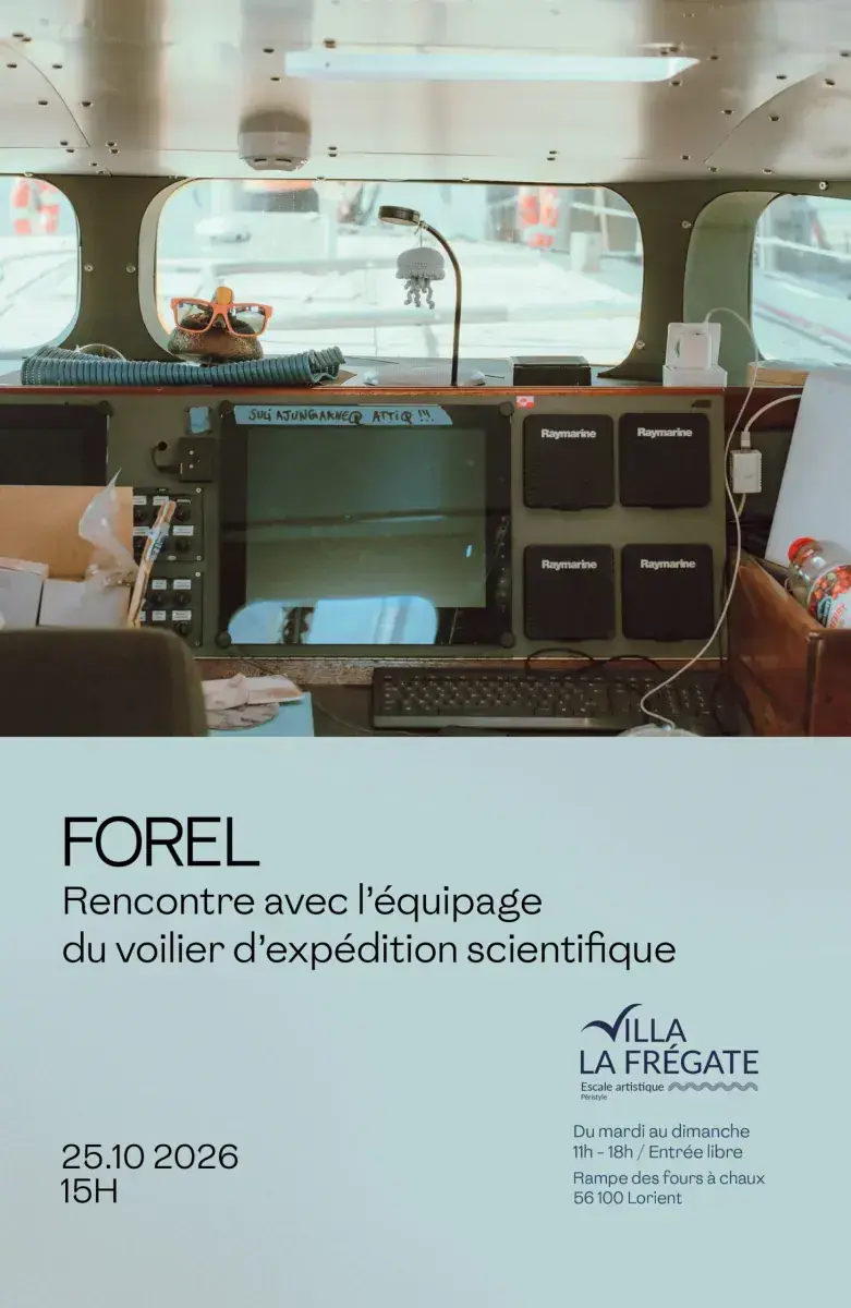 Rencontre avec Forel, Galerie Le Lieu (Lorient), Lorient