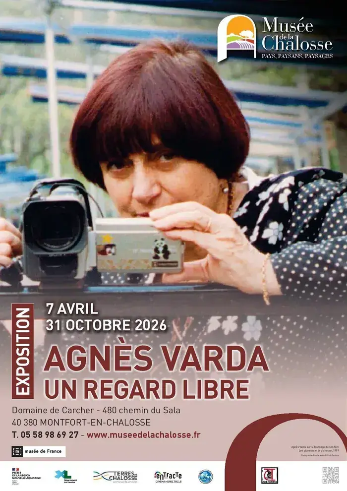 Agnès Varda, un regard libre, musée de la Chalosse, Montfort-en-Chalosse