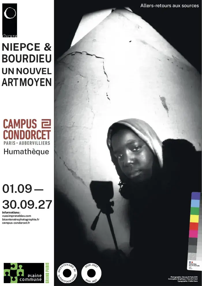 Niepce et Bourdieu, un nouvel art Moyen, Campus Condorcet, Aubervilliers