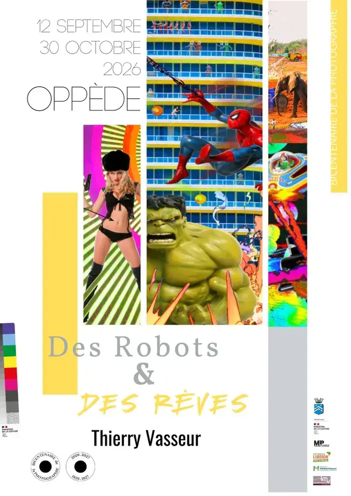 Des Robots et des Rêves - Thierry Vasseur, Oppède, Espace Jardin de Madame, Oppède