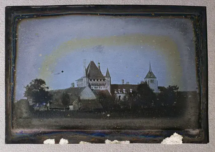 Sur le daguerréotype et Albert Stapfer (Clichés historiques), Château de Talcy, Talcy