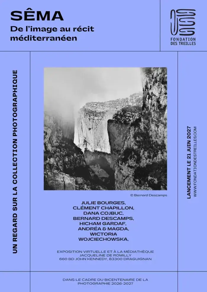 Sêma. De l’image au récit méditerranéen - Un regard sur la collection photographique de la Fondation des Treilles, Médiathèque Jacqueline de Romilly, Draguignan