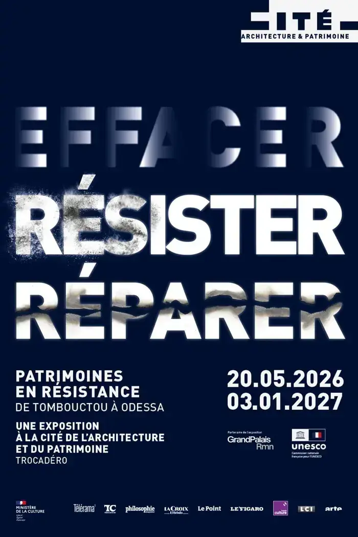 Patrimoines en résistance. De Tombouctou à Odessa, Cité de l'architecture et du patrimoine, Paris