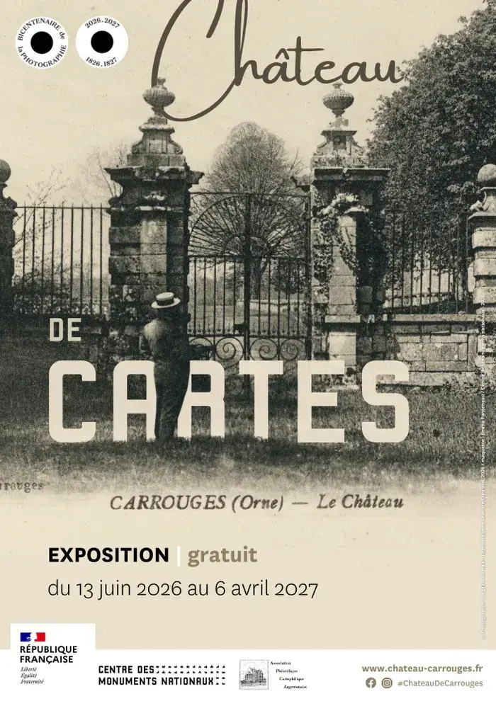 Château de cartes. Un siècle de vues, Château de Carrouges, Carrouges
