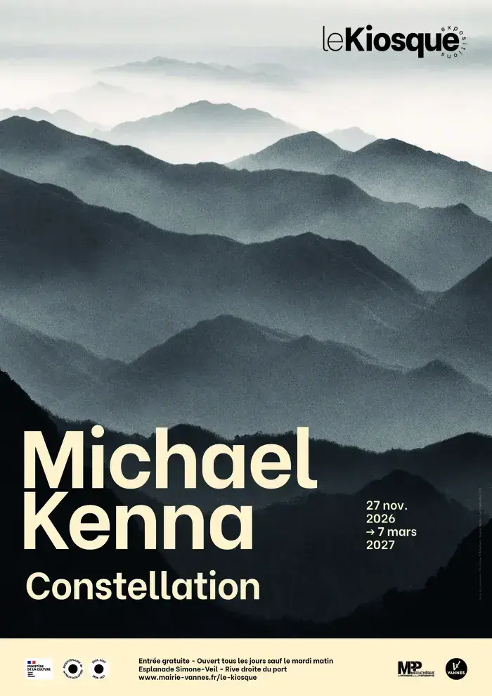 Constellation Michael Kenna, Le Kiosque, Vannes
