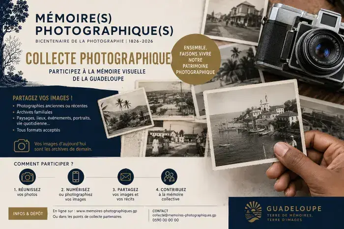 Mémoire(s) photographique(s)... Collecte photographique, Archives départementales - Bisdary, Gourbeyre